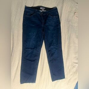Democracy Dark Blue Ankle & Cropped Jeans
